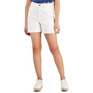 Style Women's Canvas Bermuda Shorts Brown